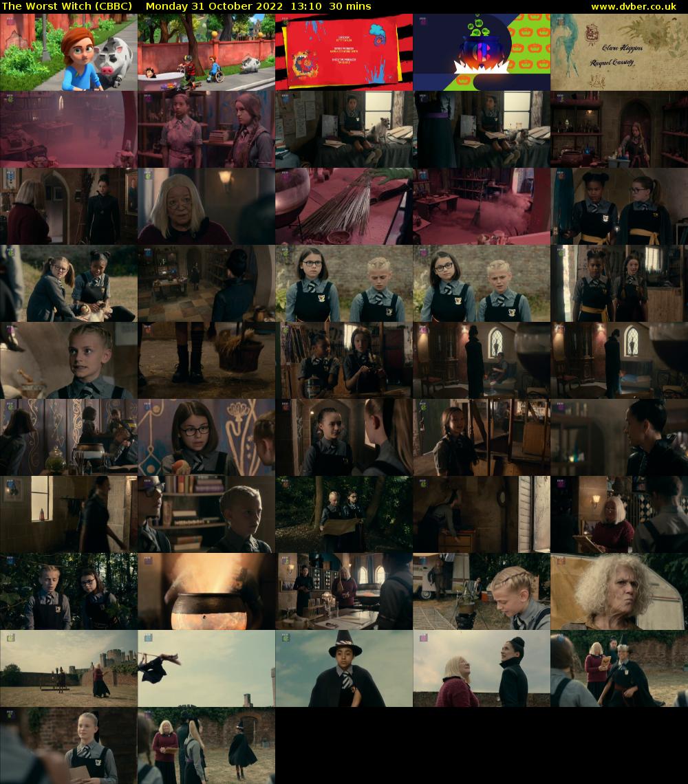 The Worst Witch (CBBC) Monday 31 October 2022 13:10 - 13:40