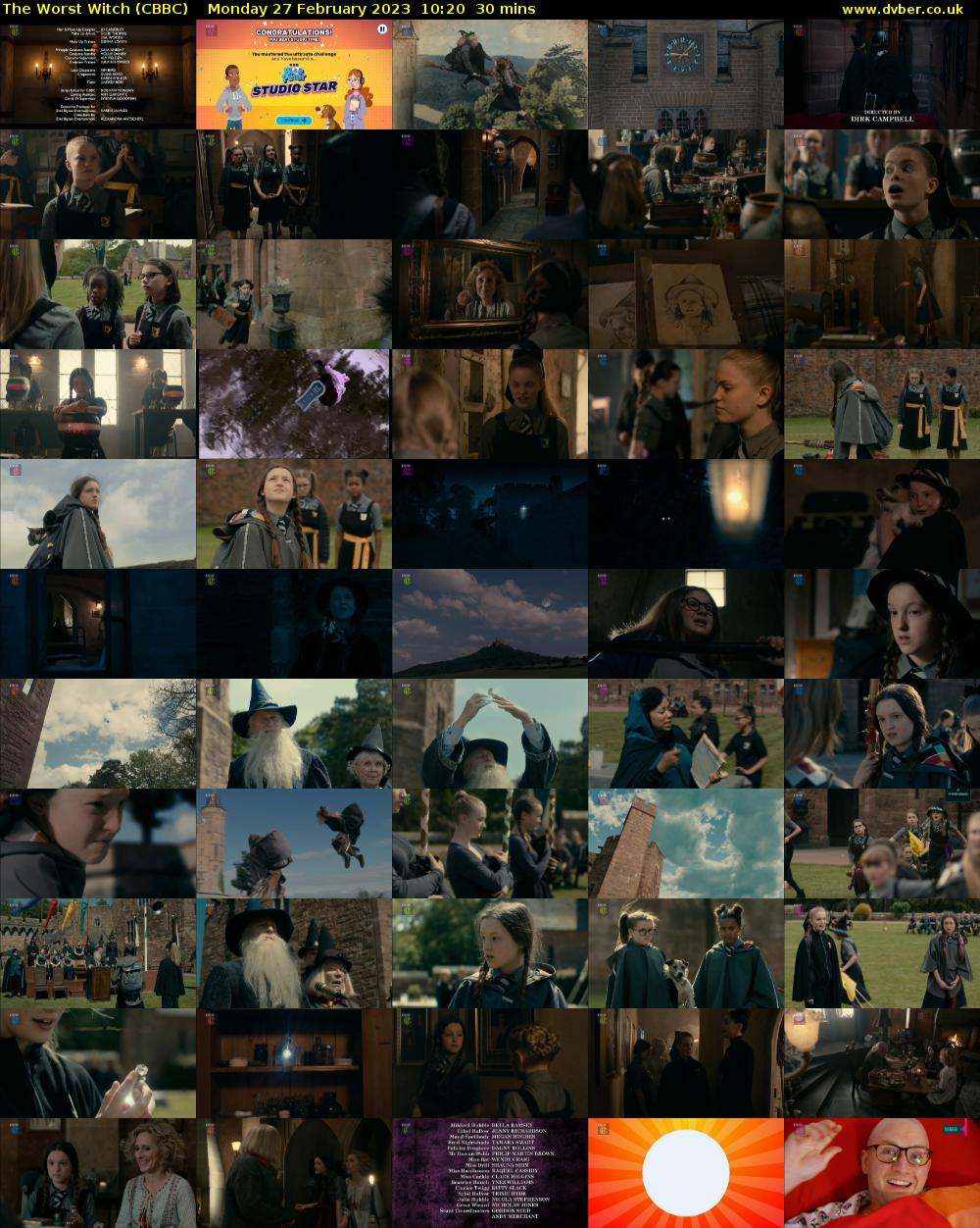 The Worst Witch (CBBC) Monday 27 February 2023 10:20 - 10:50