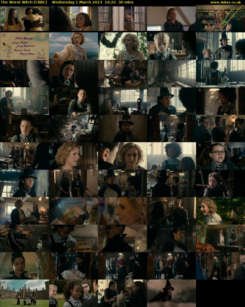 The Worst Witch (CBBC) Wednesday 1 March 2023 10:20 - 10:50