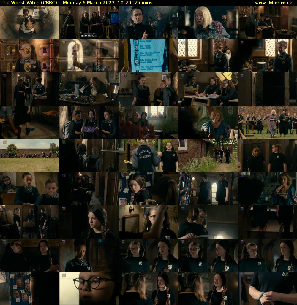 The Worst Witch (CBBC) Monday 6 March 2023 10:20 - 10:45
