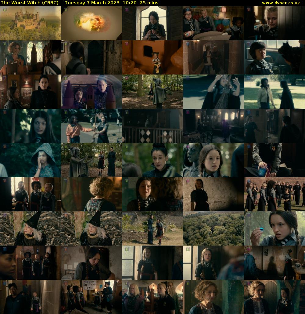 The Worst Witch (CBBC) Tuesday 7 March 2023 10:20 - 10:45