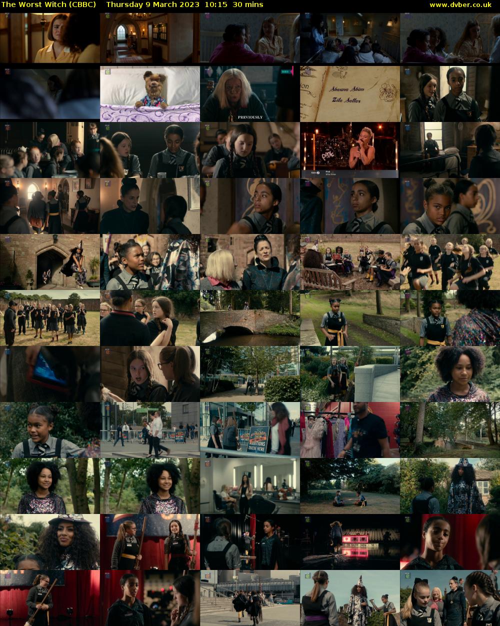 The Worst Witch (CBBC) Thursday 9 March 2023 10:15 - 10:45