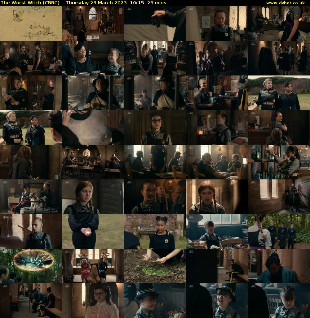 The Worst Witch (CBBC) Thursday 23 March 2023 10:15 - 10:40
