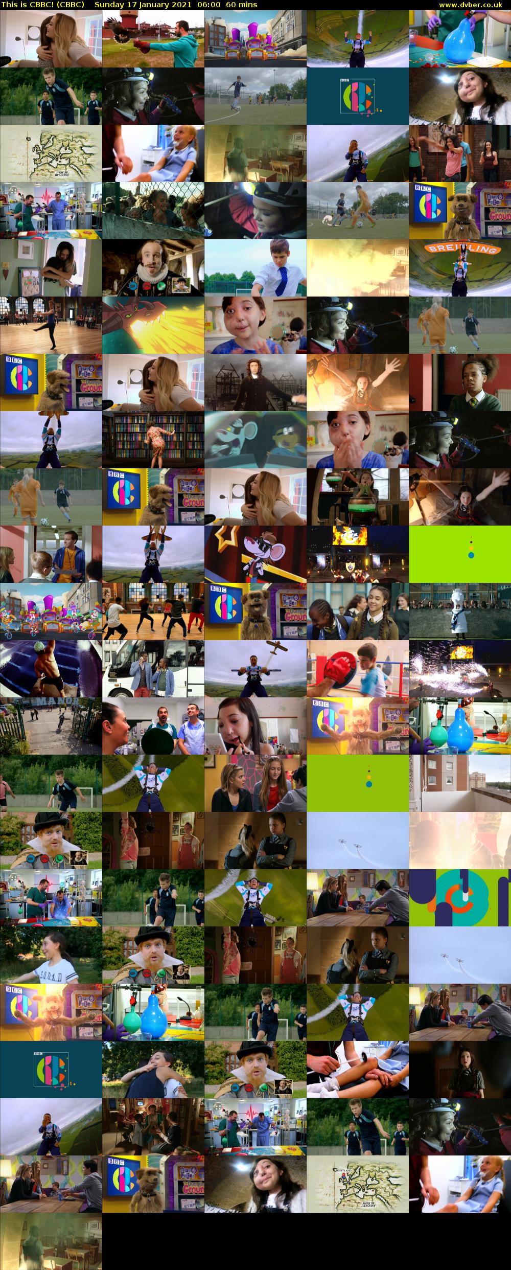 This is CBBC! (CBBC) Sunday 17 January 2021 06:00 - 07:00