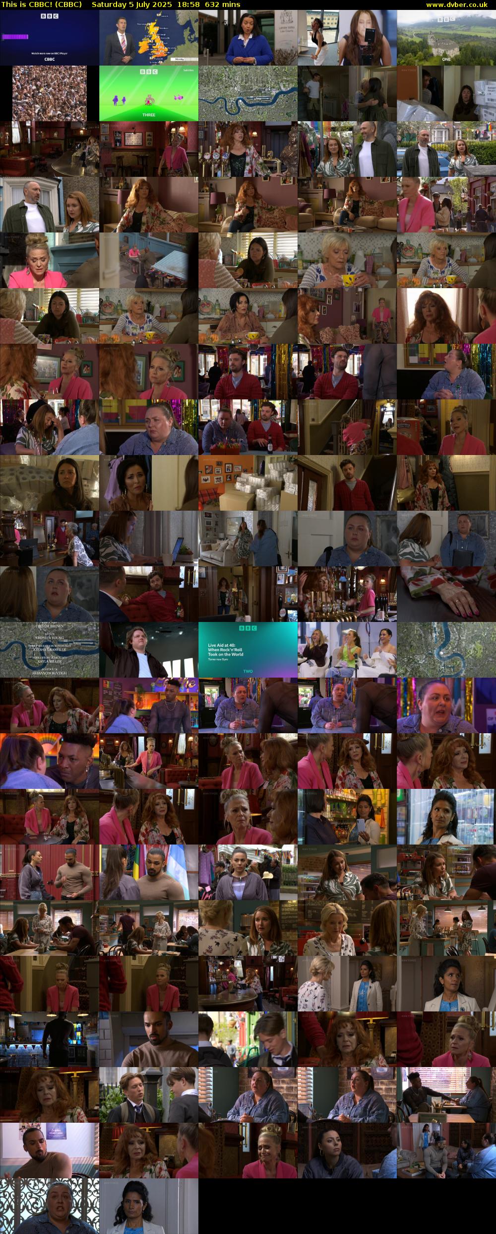 This is CBBC! (CBBC) Saturday 5 July 2025 18:58 - 05:30