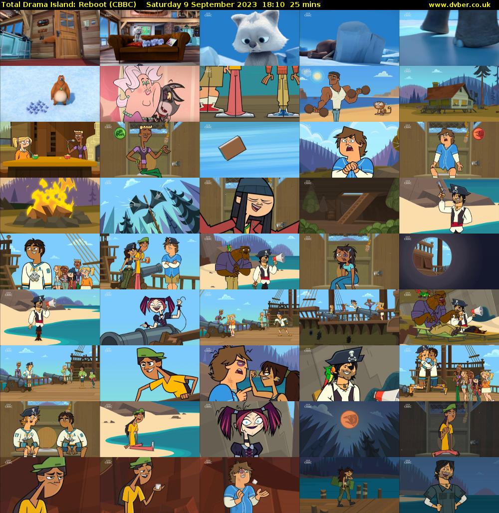 Total Drama Island: Reboot (CBBC) Saturday 9 September 2023 18:10 - 18:35