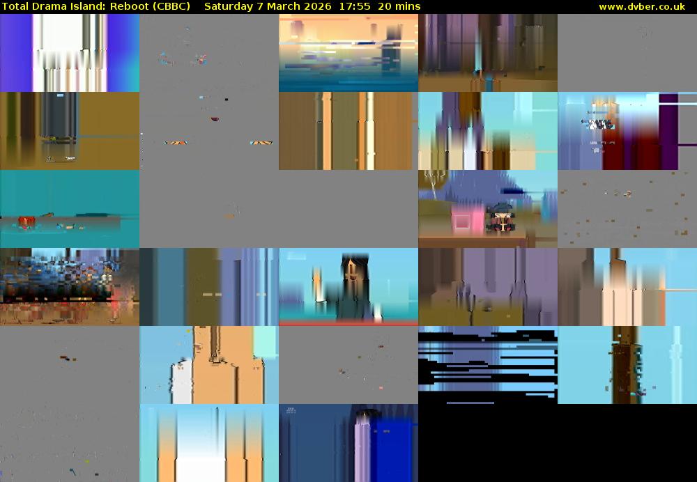 Total Drama Island: Reboot (CBBC) Saturday 7 March 2026 17:55 - 18:15