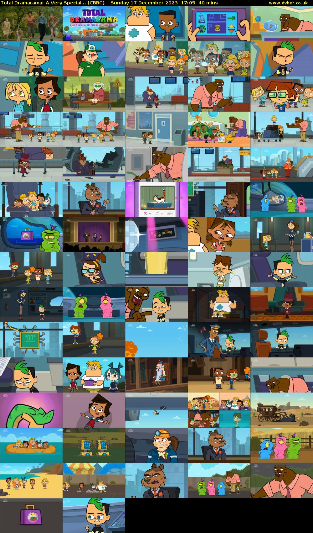 Total Dramarama: A Very Special... (CBBC) Sunday 17 December 2023 17:05 - 17:45