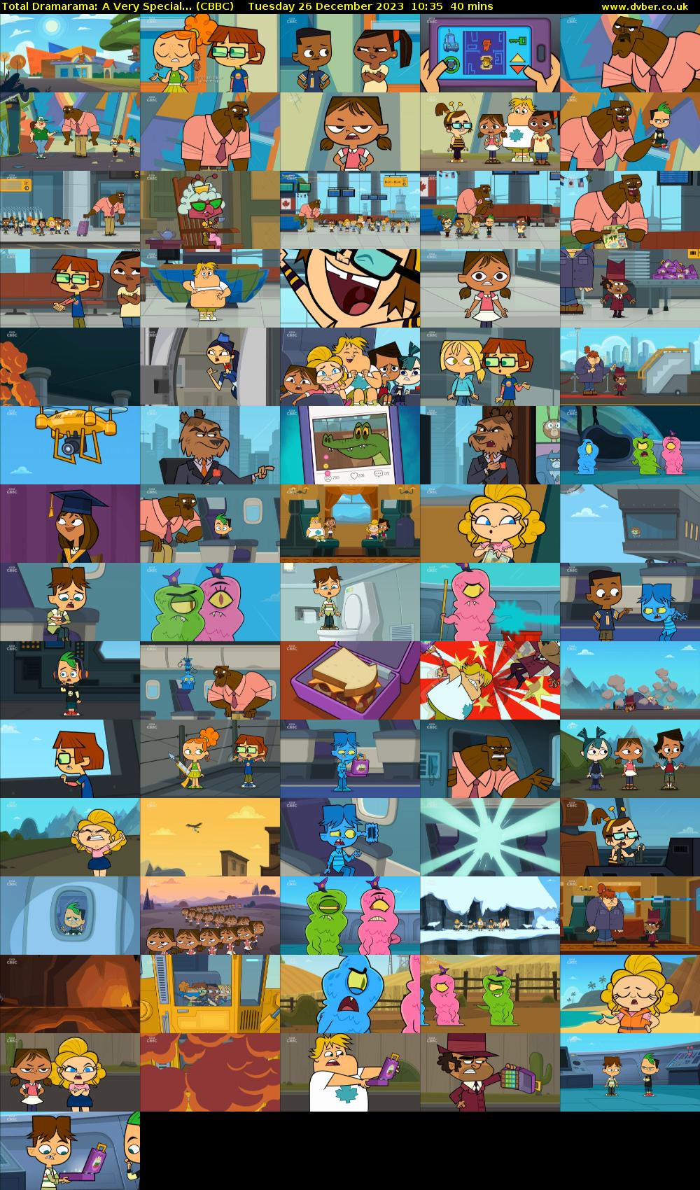 Total Dramarama: A Very Special... (CBBC) Tuesday 26 December 2023 10:35 - 11:15