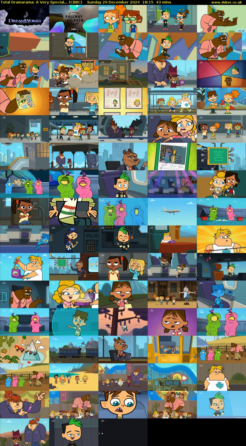 Total Dramarama: A Very Special... (CBBC) Sunday 29 December 2024 18:15 - 18:58
