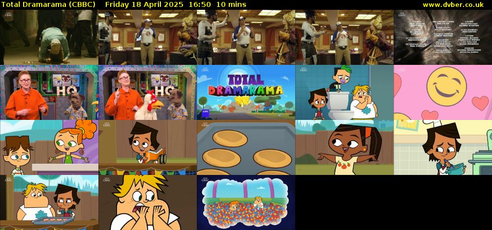 Total Dramarama (CBBC) Friday 18 April 2025 16:50 - 17:00