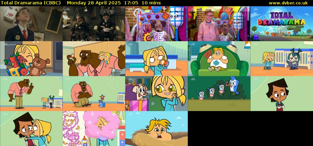 Total Dramarama (CBBC) Monday 28 April 2025 17:05 - 17:15