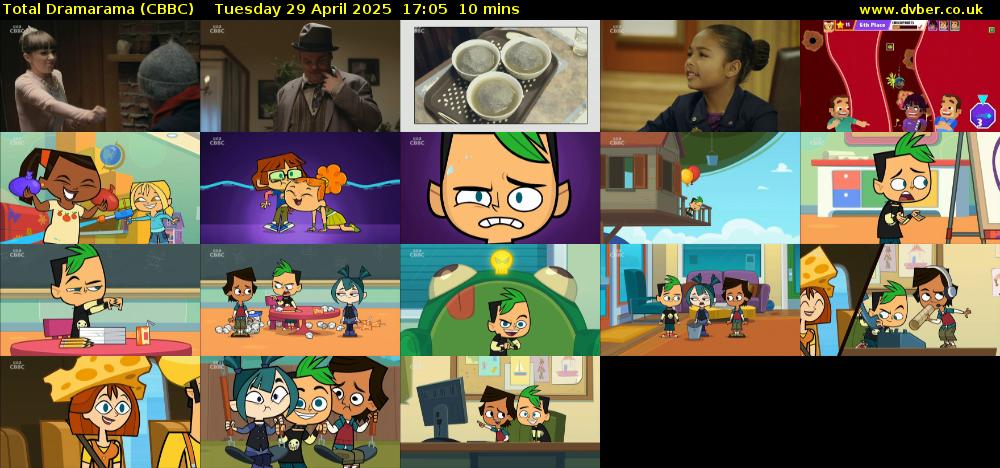 Total Dramarama (CBBC) Tuesday 29 April 2025 17:05 - 17:15