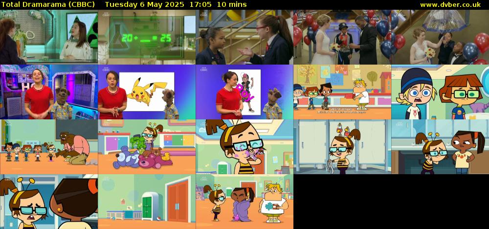 Total Dramarama (CBBC) Tuesday 6 May 2025 17:05 - 17:15