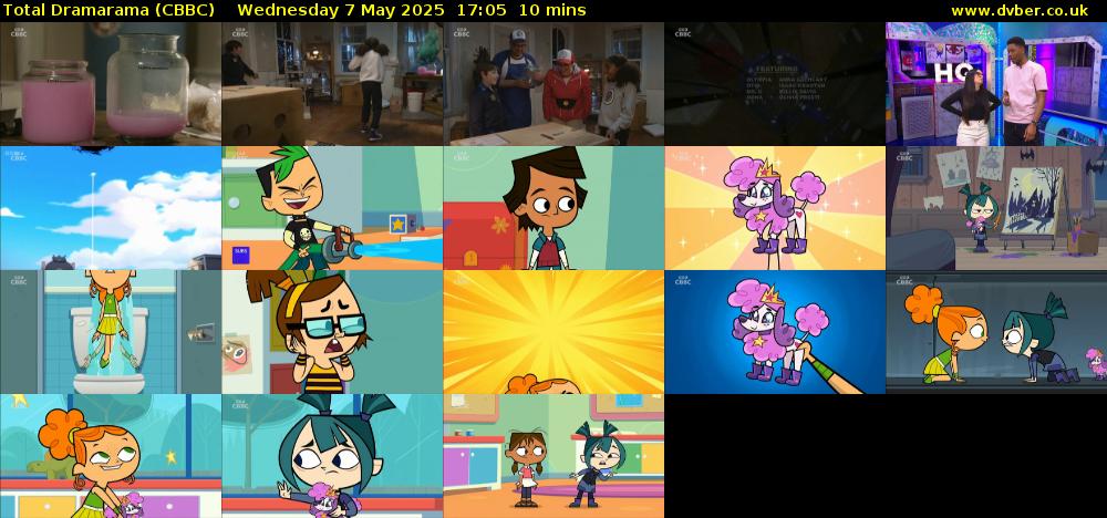 Total Dramarama (CBBC) Wednesday 7 May 2025 17:05 - 17:15