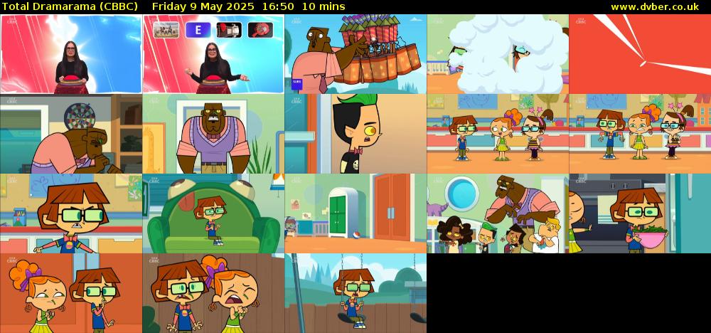 Total Dramarama (CBBC) Friday 9 May 2025 16:50 - 17:00
