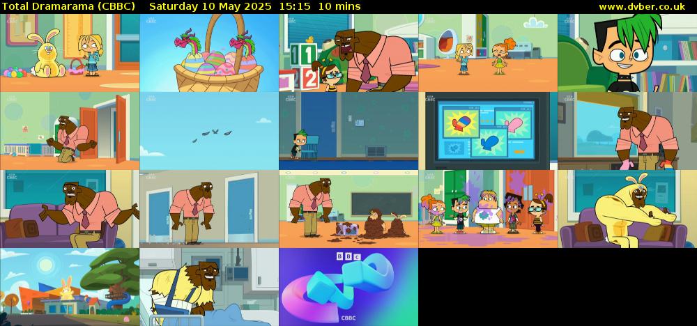 Total Dramarama (CBBC) Saturday 10 May 2025 15:15 - 15:25