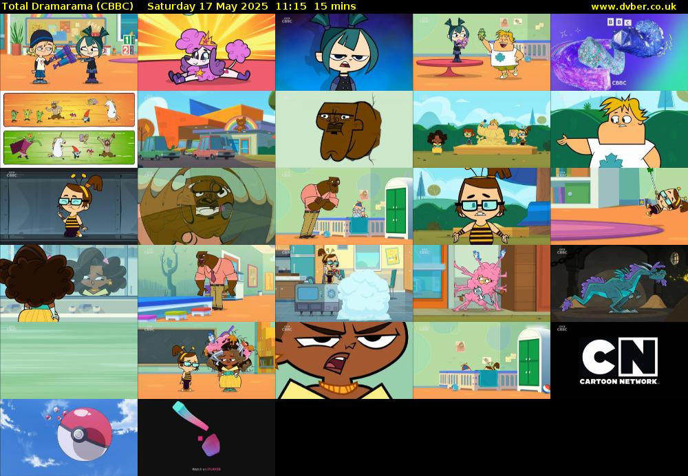 Total Dramarama (CBBC) Saturday 17 May 2025 11:15 - 11:30