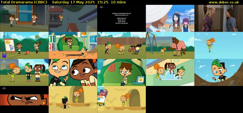Total Dramarama (CBBC) Saturday 17 May 2025 15:25 - 15:35