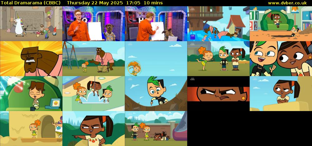 Total Dramarama (CBBC) Thursday 22 May 2025 17:05 - 17:15
