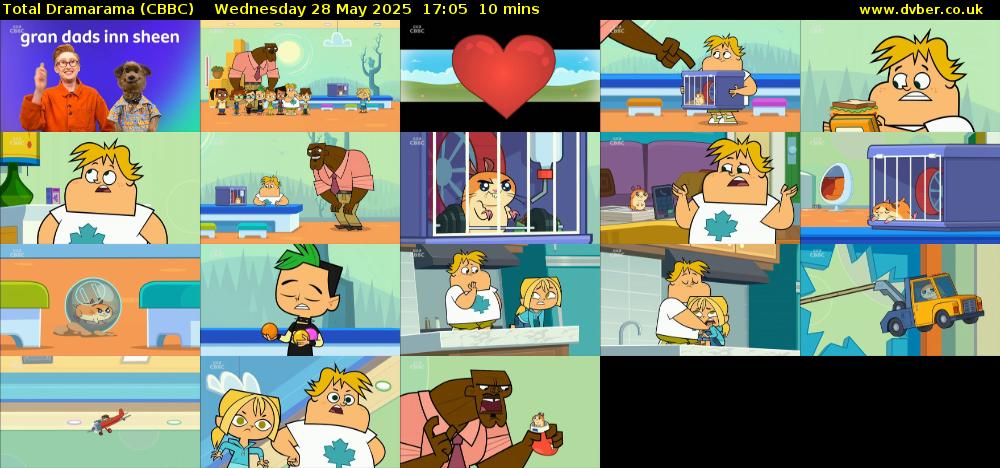 Total Dramarama (CBBC) Wednesday 28 May 2025 17:05 - 17:15