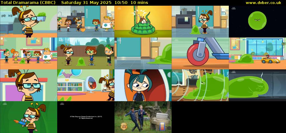 Total Dramarama (CBBC) Saturday 31 May 2025 10:50 - 11:00
