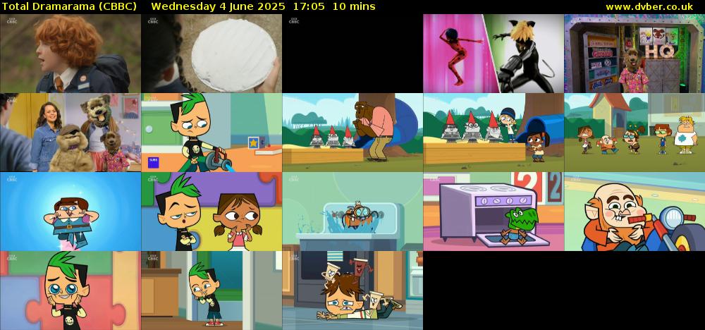 Total Dramarama (CBBC) Wednesday 4 June 2025 17:05 - 17:15