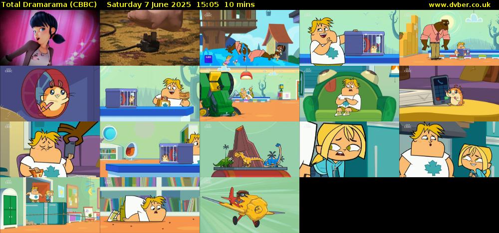 Total Dramarama (CBBC) Saturday 7 June 2025 15:05 - 15:15