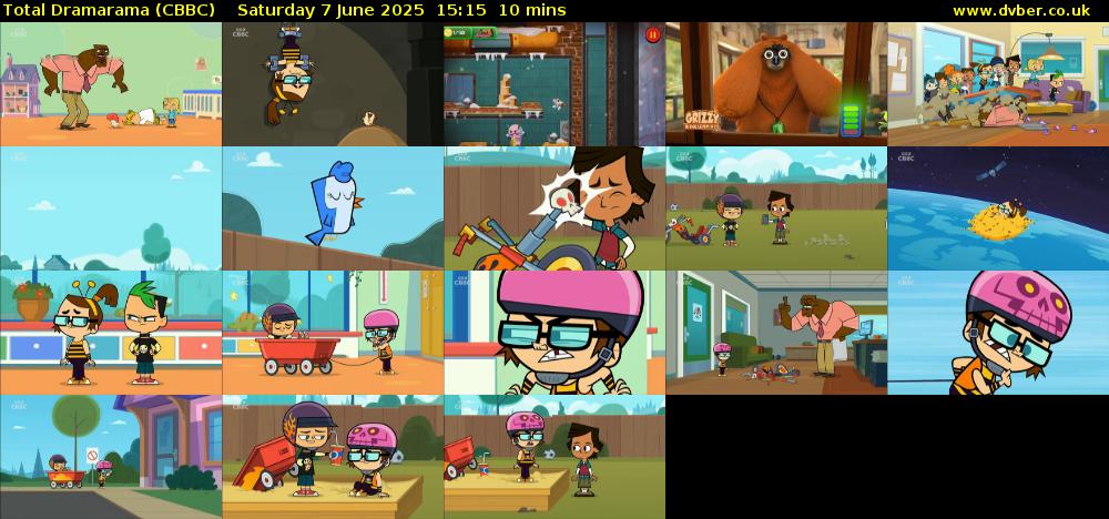 Total Dramarama (CBBC) Saturday 7 June 2025 15:15 - 15:25