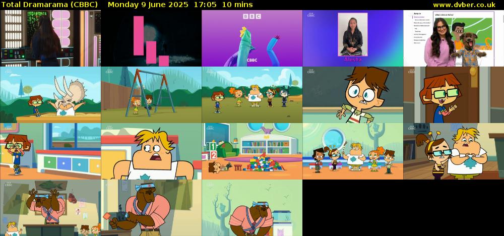 Total Dramarama (CBBC) Monday 9 June 2025 17:05 - 17:15