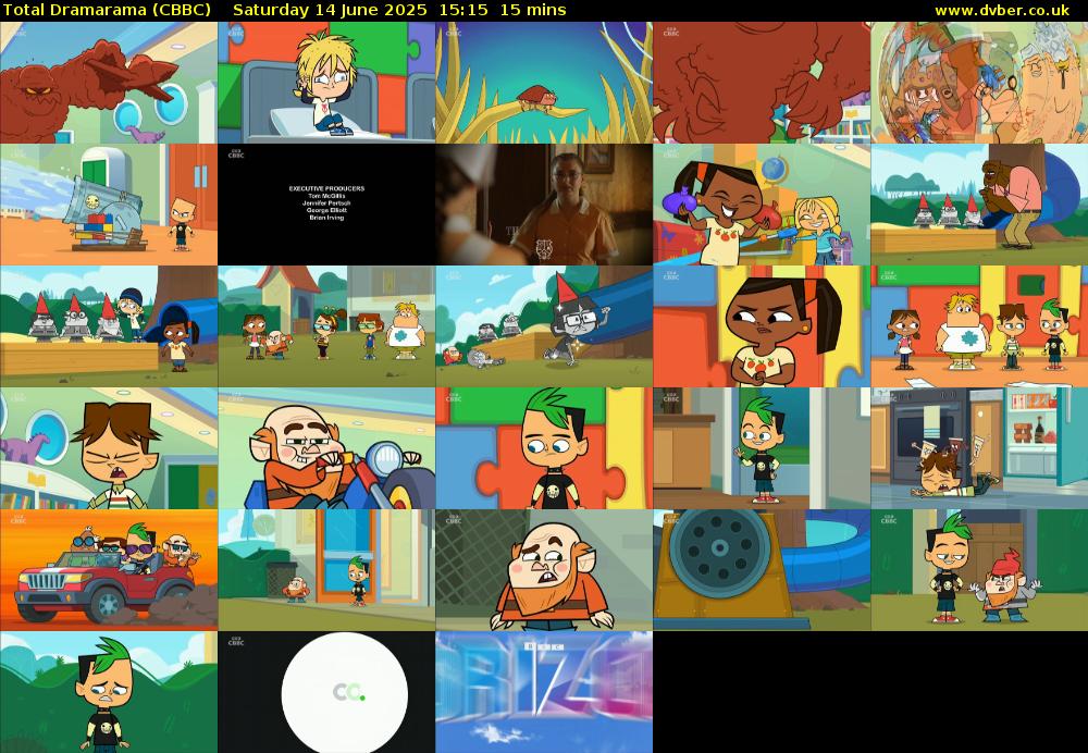 Total Dramarama (CBBC) Saturday 14 June 2025 15:15 - 15:30