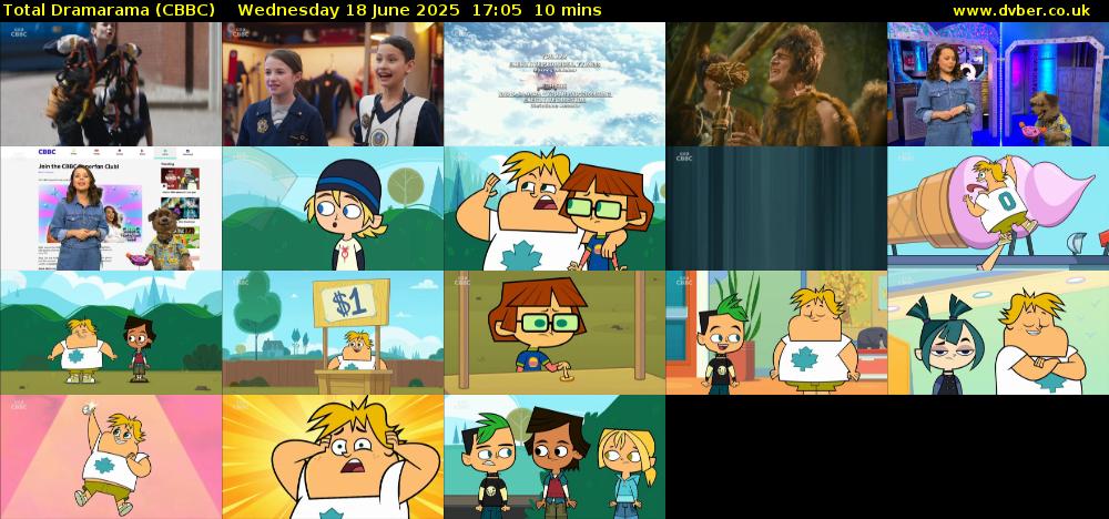 Total Dramarama (CBBC) Wednesday 18 June 2025 17:05 - 17:15