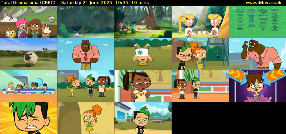 Total Dramarama (CBBC) Saturday 21 June 2025 10:35 - 10:45