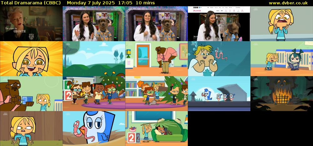 Total Dramarama (CBBC) Monday 7 July 2025 17:05 - 17:15