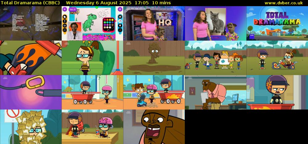 Total Dramarama (CBBC) Wednesday 6 August 2025 17:05 - 17:15