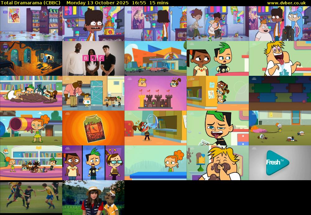 Total Dramarama (CBBC) Monday 13 October 2025 16:55 - 17:10