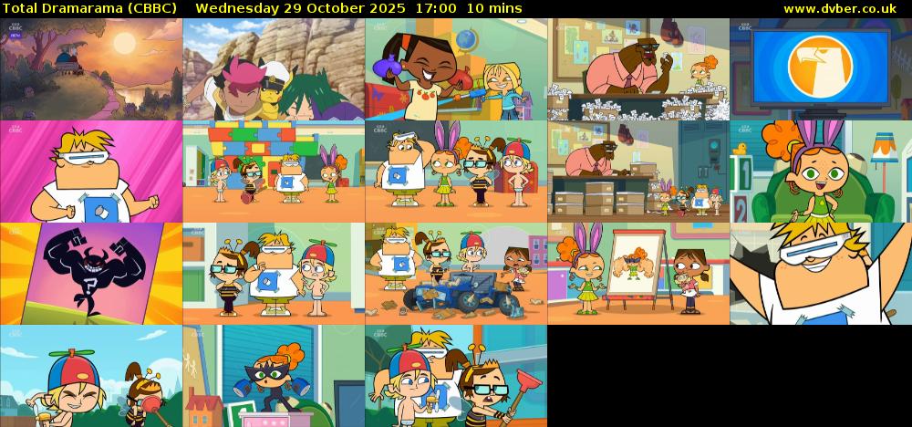Total Dramarama (CBBC) Wednesday 29 October 2025 17:00 - 17:10