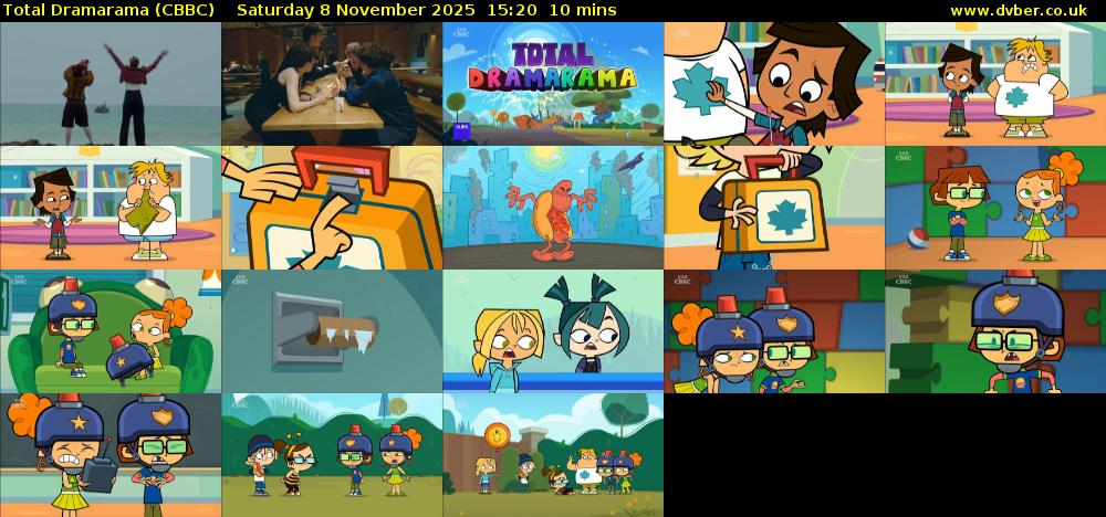 Total Dramarama (CBBC) Saturday 8 November 2025 15:20 - 15:30