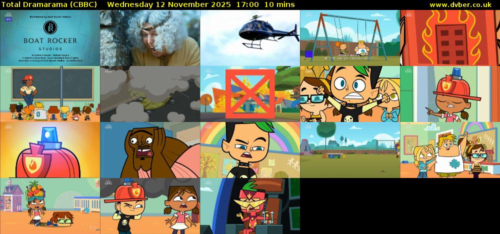 Total Dramarama (CBBC) Wednesday 12 November 2025 17:00 - 17:10