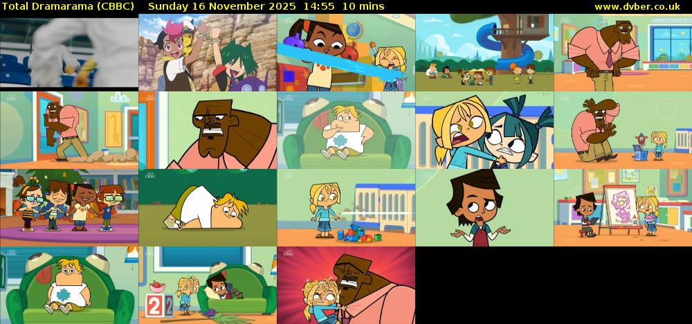 Total Dramarama (CBBC) Sunday 16 November 2025 14:55 - 15:05