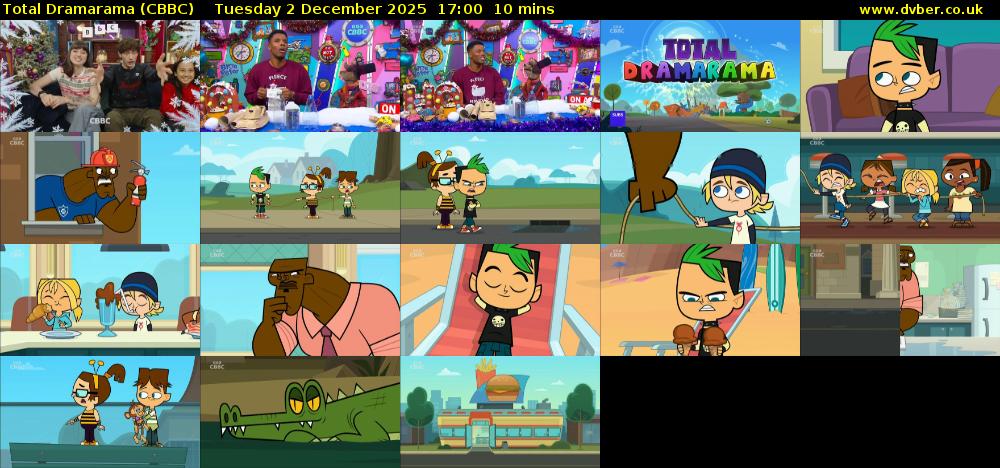 Total Dramarama (CBBC) Tuesday 2 December 2025 17:00 - 17:10