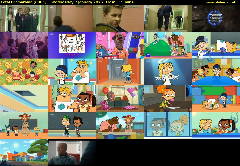 Total Dramarama (CBBC) Wednesday 7 January 2026 16:45 - 17:00