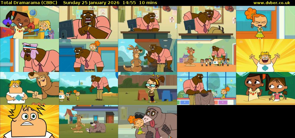 Total Dramarama (CBBC) Sunday 25 January 2026 14:55 - 15:05