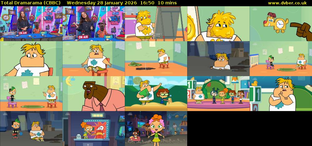Total Dramarama (CBBC) Wednesday 28 January 2026 16:50 - 17:00