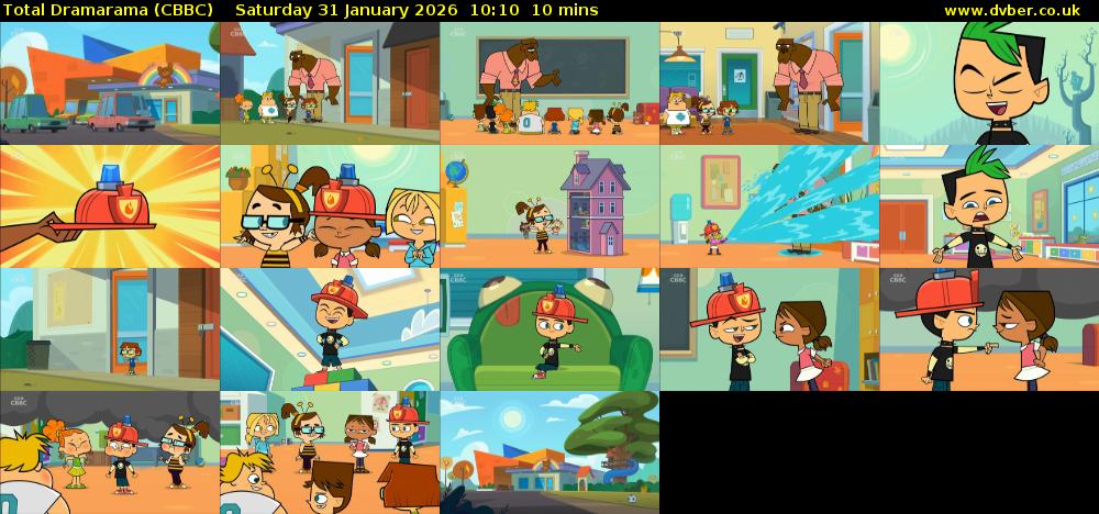 Total Dramarama (CBBC) Saturday 31 January 2026 10:10 - 10:20