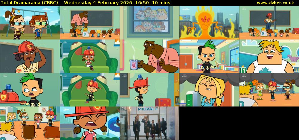 Total Dramarama (CBBC) Wednesday 4 February 2026 16:50 - 17:00