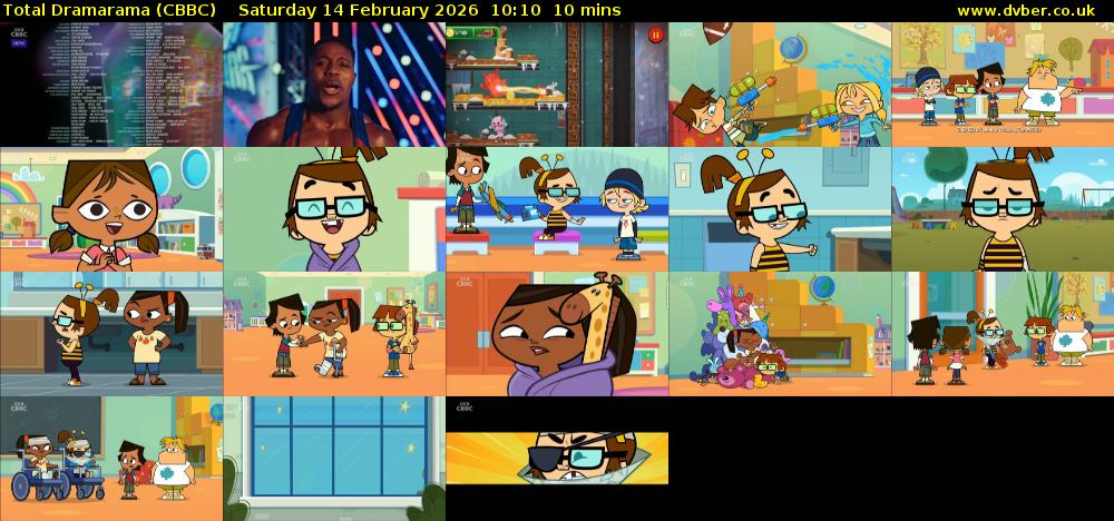 Total Dramarama (CBBC) Saturday 14 February 2026 10:10 - 10:20