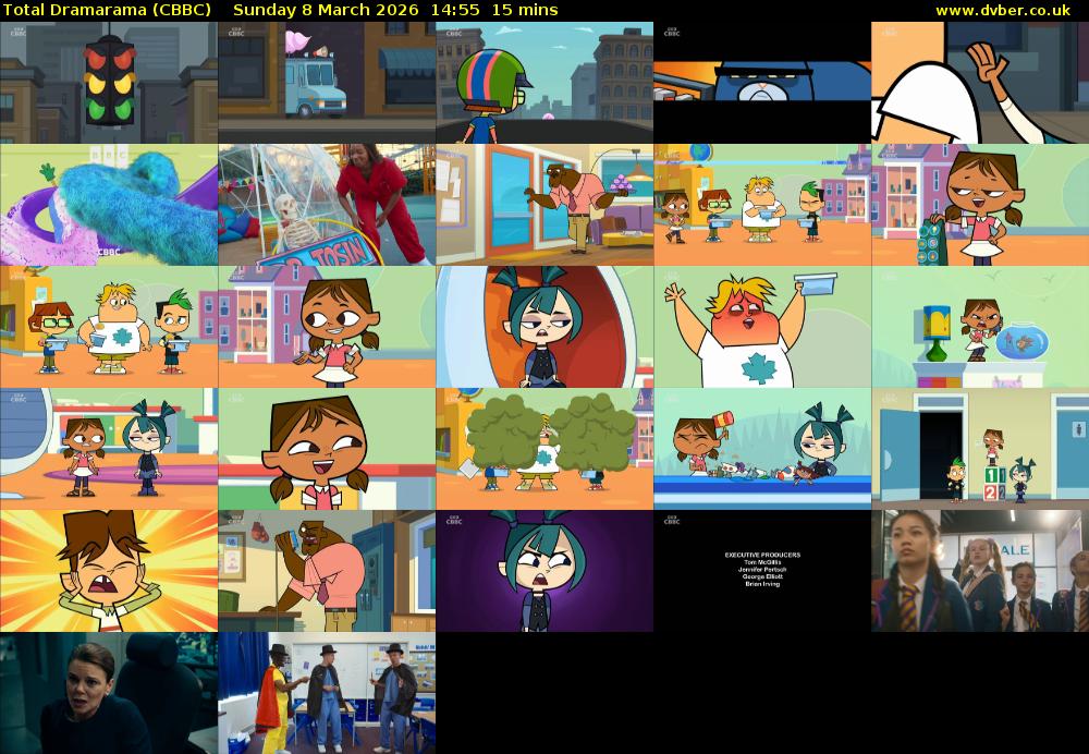 Total Dramarama (CBBC) Sunday 8 March 2026 14:55 - 15:10
