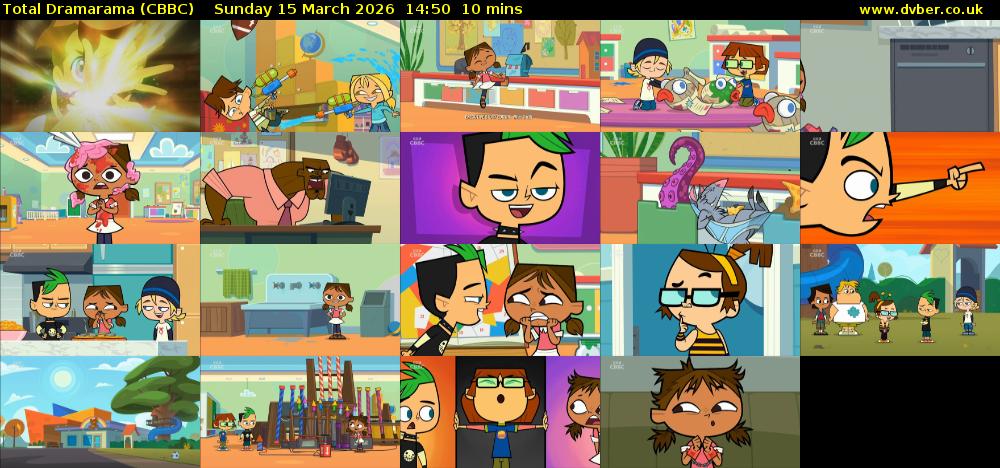 Total Dramarama (CBBC) Sunday 15 March 2026 14:50 - 15:00