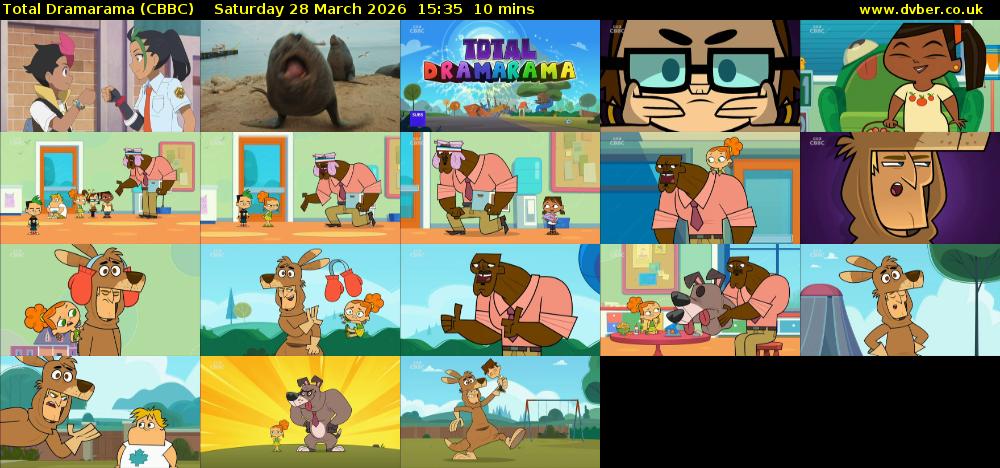 Total Dramarama (CBBC) Saturday 28 March 2026 15:35 - 15:45